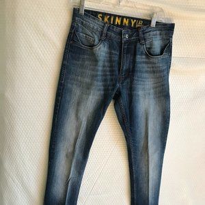 JOHN PLAYERS JEANS MEN SZ 32 X 33  SKINNY STRETCH STRAIGHT